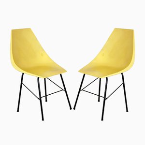 Stühle aus Glasfaser von Vertex, 1960er, 2er Set