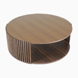 Palafitte Coffee Table in Canaletto Walnut by Debona Demeo for Medulum