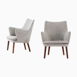 Set of Easy Chairs Model AP20 by Hans Wegner for A.P. Stolen, Denmark