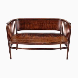 Wooden Sofa by Marcel Kammerer for Gebruder Thonet, 1910s