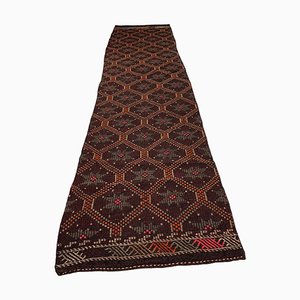 Alfombra Kilim turca tradicional vintage