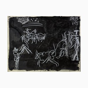 Gian Paolo Berto - Corrida - Original Etching - 1975