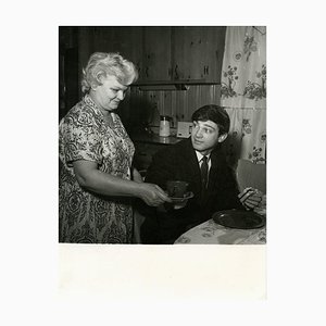 Unknown - Vintage Portrait of Gene Pitney with His Mother - 1960s