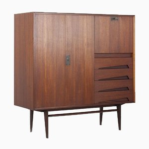Teak and Brass Sideboard by Edmondo Palutari for Dassi Lissone, 1960s
