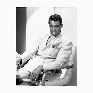 Cary Grant, Archival Pigment Print Framed in White