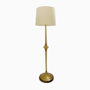 Cordonato D'Oro Murano Floor Lamp from Barovier & Toso, 1950s