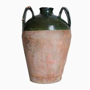 Antique Italian Ceramic Vase, 1900s