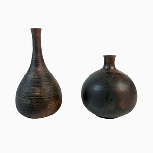 Set Mid-Century in ceramica, anni '60, set di 2