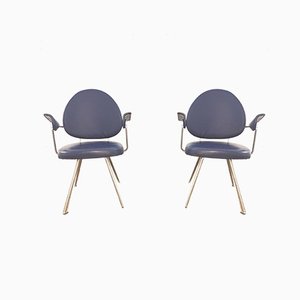 Set of Mid-Century Model 302 Armchairs by Willem Hendrik Gispen for Kembo