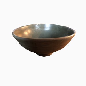 Vintage Ceramic Celadon Bowl