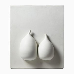 I Like Your Shapes Ceramic Relief by Vivi Calissendorff, Sweden, 2014