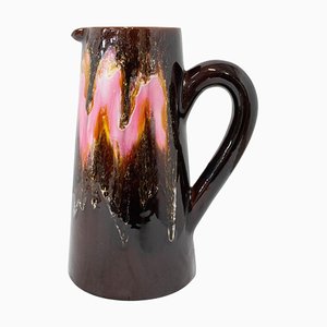 Mid-Century French Ceramic Pitcher from Vallauris