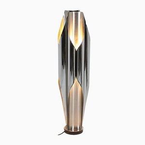 Sails Lamp in Stainless Steel from Maison Charles, 1970s