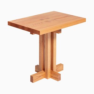 Ray Kappe RK12 Beistelltisch aus roter Eiche von Original in Berlin, Deutschland, 2020