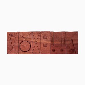 Studio Wood Wall Sculpture Panel von Michael Rozell, US, 2020