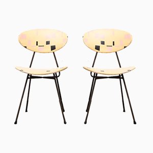 Set of Staatsmijnen Dining Chairs by Rob Parry for Gelderland, 1950s