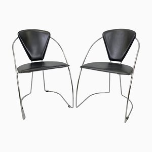 Set of Vintage Chairs, 1980s