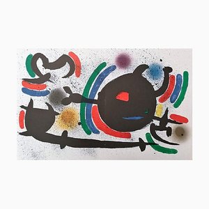 Joan Miró - Miró Lithographe I - Plate X - Original Lithograph - 1972