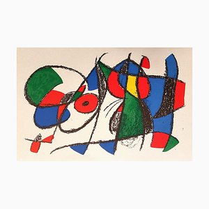 Joan Miró - Miró Lithographe II - Plate VIII - Original Lithograph - 1975