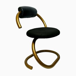 Spiral or Cobra Dining Chair by Giotto Stoppino, 1970s