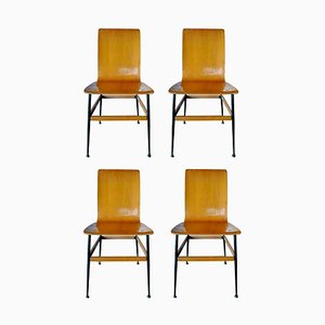 Chaises de Salon par Rinaldo Scaioli et Eugenia Alberti Reggio, 1960s, Set de 4