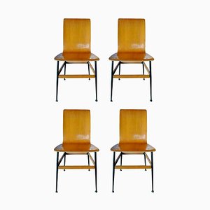 Dining Chairs by Rinaldo Scaioli and Eugenia Alberti Reggio, 1960s, Set of 4