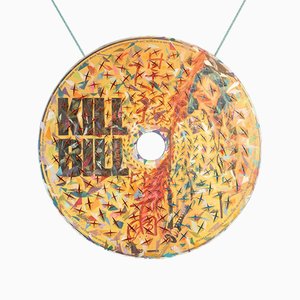 Framework Dvd Kill Bill Acrylic Glitter Triple Colored Cloth Table