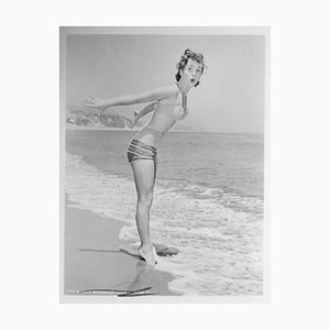 Imprimé Pigmentaire Debbie Reynolds Encadré Noir par Bettmann