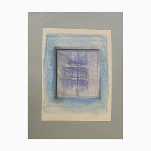 Claudio Palmieri - Transparents - Dessin Original Pastel - 1989s