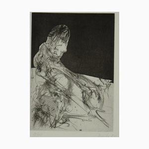 Dado (Miodrag Djuric) - Figure - Original Etching - 1980