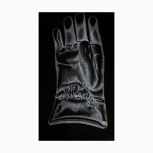 Giacomo Porzano - Glove - Original Etching on Paper - 1972