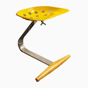 Mezzadro Stool by Achille Castiglioni for Zanotta, Italy, 1950s