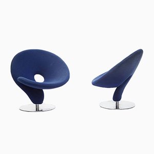 Question Mark Lounge Chairs by Stefan Heiliger for Tonon, Set of 2