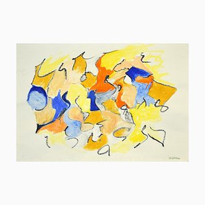 Giorgio Lo Fermo, Composición geométrica abstracta, Técnica mixta, 2020
