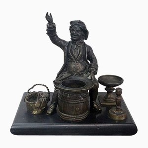 Inkwell Bronze, Late 19th Century