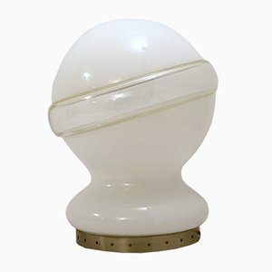 Italian Glass Table Lamp, 1960s