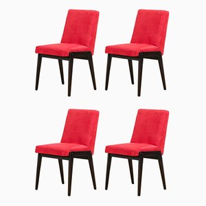 AGA Dining Chairs by Józef Chierowski, 1970s, Set of 4