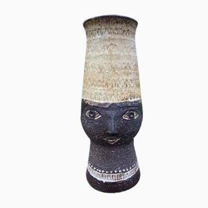 Vase oder Krug Zoomorph in Keramik von Elsi Bourelius für Jie Gantofta, Schweden, 1960er