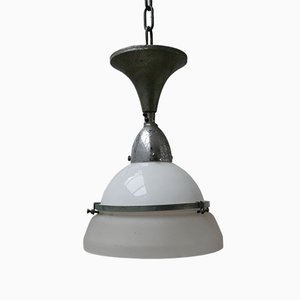 Lámpara de techo Mid-Century en dos tonos
