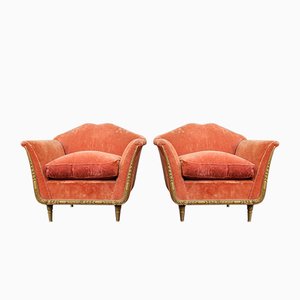 Lounge Chairs by Guglielmo Ulrich, 1950s, Set of 2