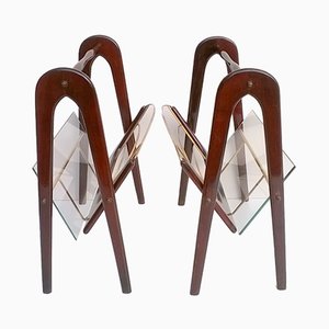 Magazine Racks by Cesare Lacca, 1950s, Set of 2