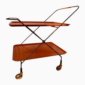 Swedish Bar Cart by Paul Nagel for JIE Gantofta, 1959s