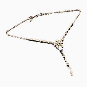 Silver 925 Chain Necklace with Stones by Tipico for Jutta Trenker