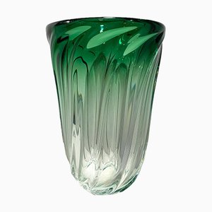 Glass Vase from Val Saint Lambert, 1970s