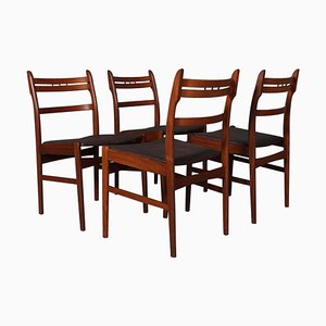 Sedie da pranzo di Arne Olsen Hovmand, set di 4