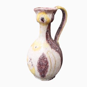 Brocca Mid-Century in ceramica di Guido Gambone, Italia, anni '50