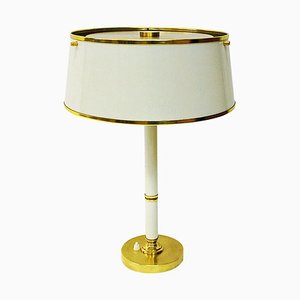Swedish Brass and Metal Table Lamp from Borèns, Borås, 1960s