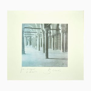 Bettino Craxi, Interior of the Tunisian Architecture, 1995, Photolithograph