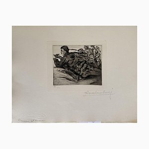 Anselmo Bucci, Militant, 1917, Gravure