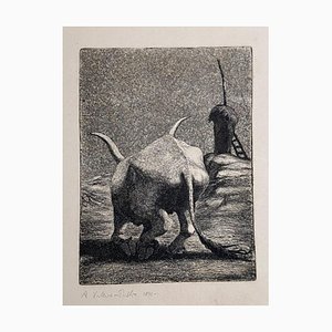 Bull, 1946, Etching